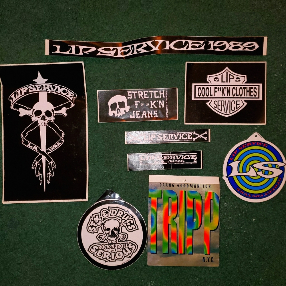🖤☠LIP SERVICE, TRIPP, SERIOUS☠🖤